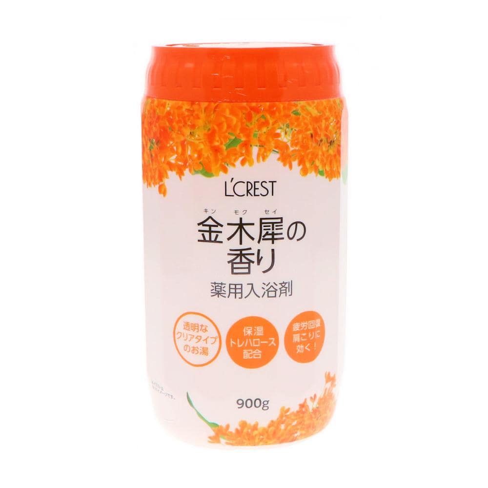 L’CREST(ルクレスト) 薬用入浴剤 金木犀の香り 900g