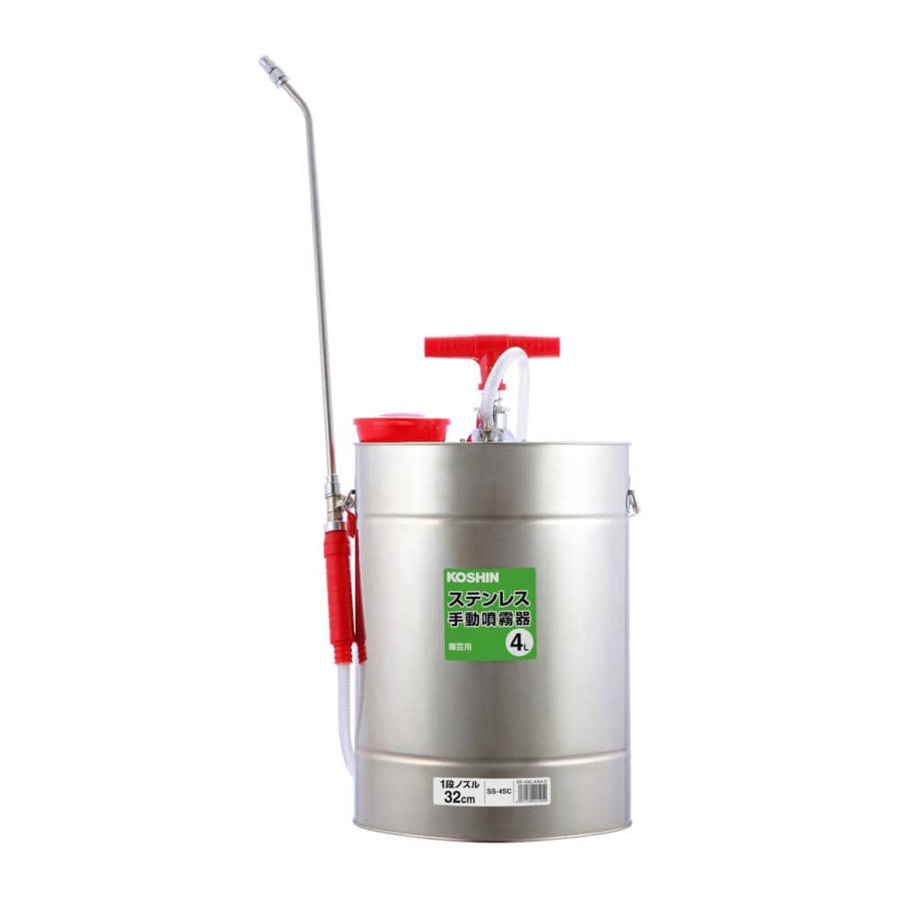 工進　ステンレス肩掛け噴霧器　４Ｌ　ＳＳー４ＳＣ