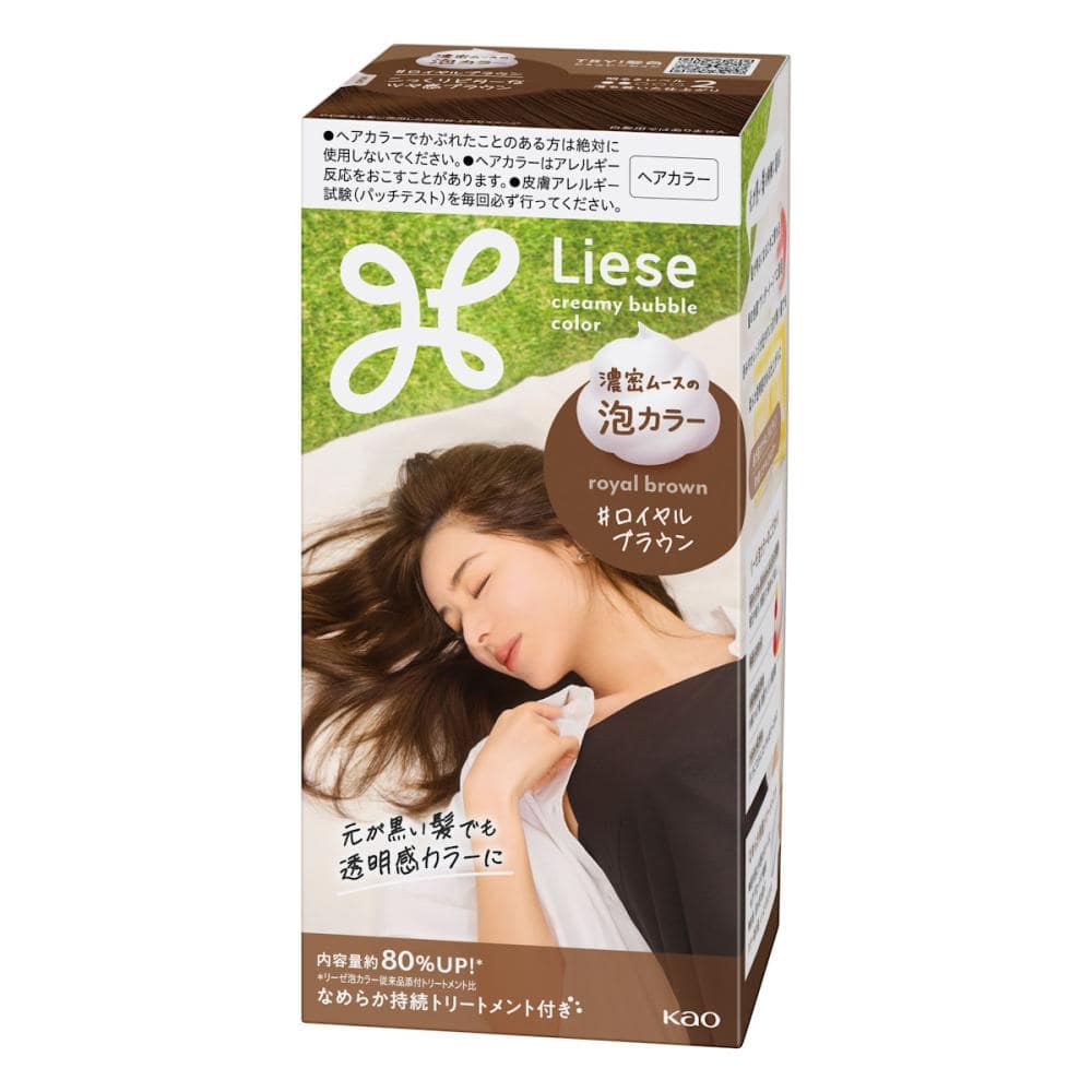 花王 リーゼ 泡カラー ロイヤルブラウン 115mL