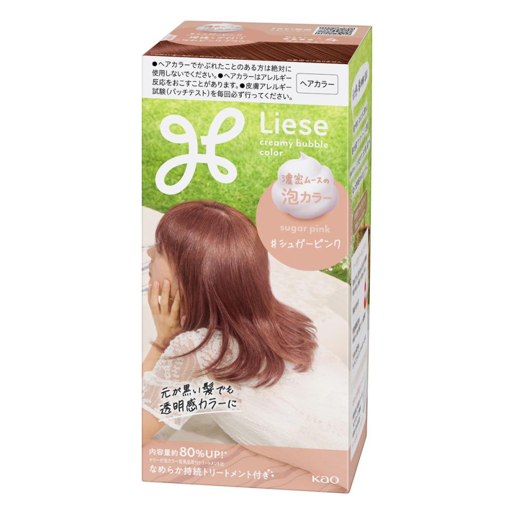 花王 リーゼ 泡カラー シュガーピンク 115mL