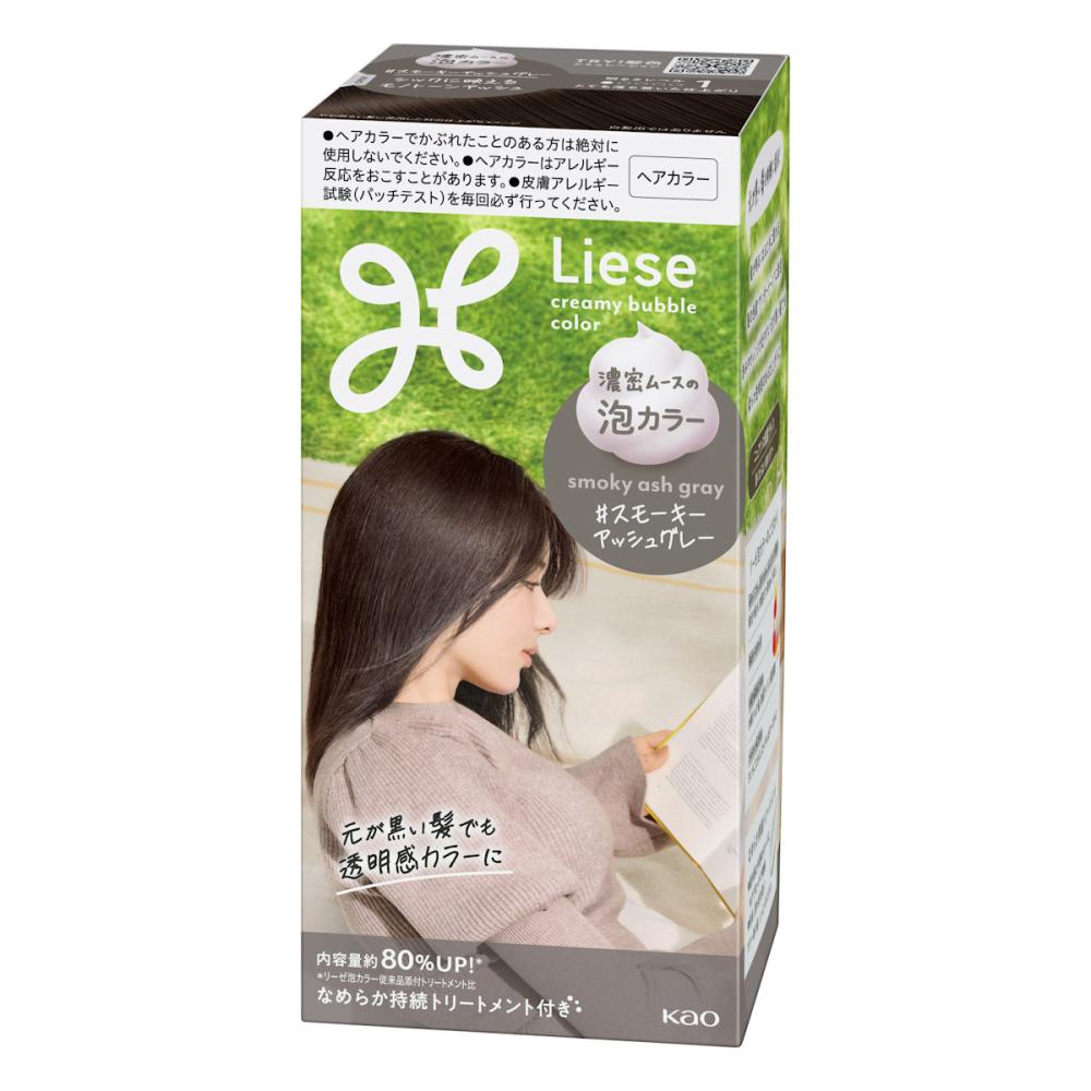 花王 リーゼ 泡カラー スモーキーアッシュグレー 115mL