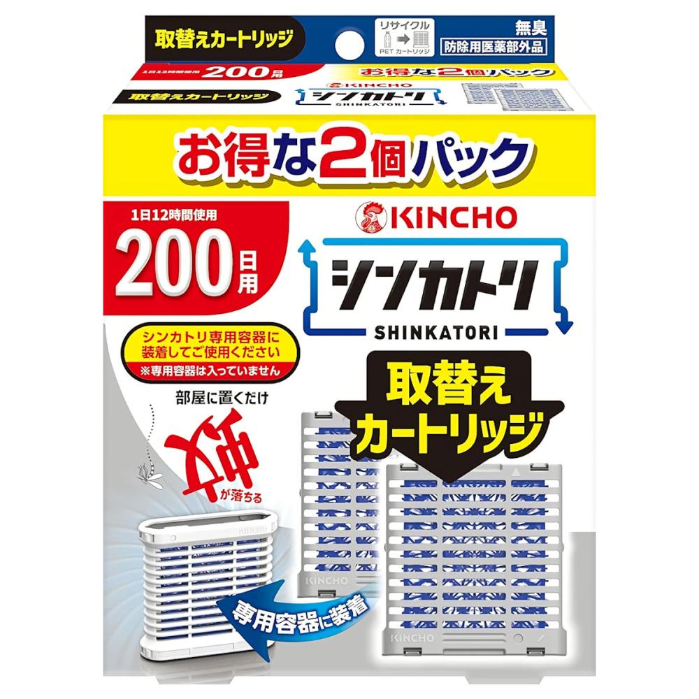 金鳥　シンカトリ　２００日　取り替え用　２個入り