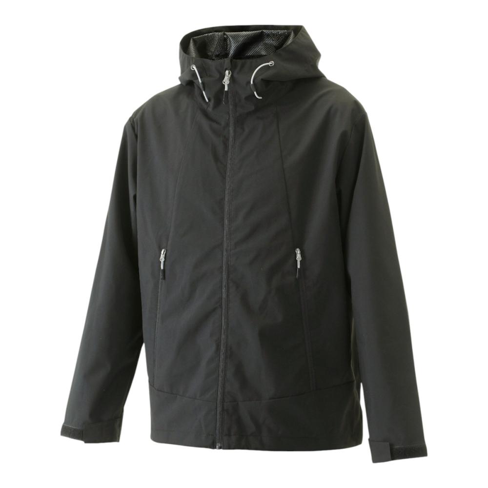 Ｋ＋ＷＯＲＫＳ　ストレッチウィンドシェルパーカー　ブラック　Ｌ