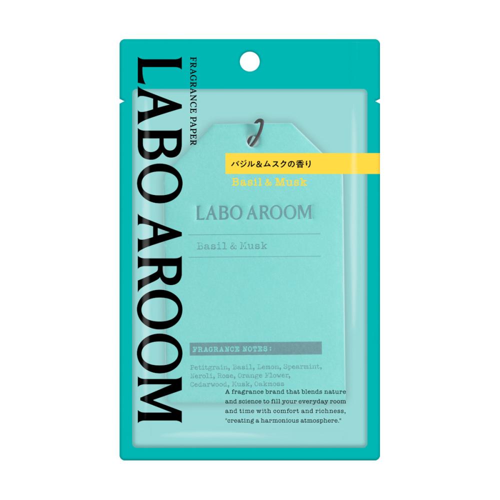 ｂｒｉｄｇｅ　ＬＡＢＯ　ＡＲＯＯＭ　フレグランスペーパー　バジル＆ムスク　１枚