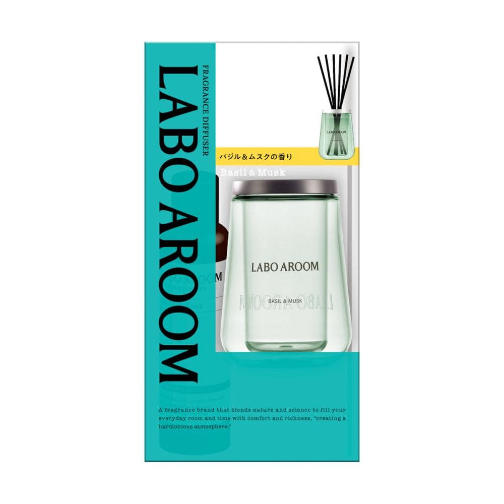 ｂｒｉｄｇｅ　ＬＡＢＯ　ＡＲＯＯＭ　ディフューザー　本体　バジル＆ムスク　７５ｍＬ