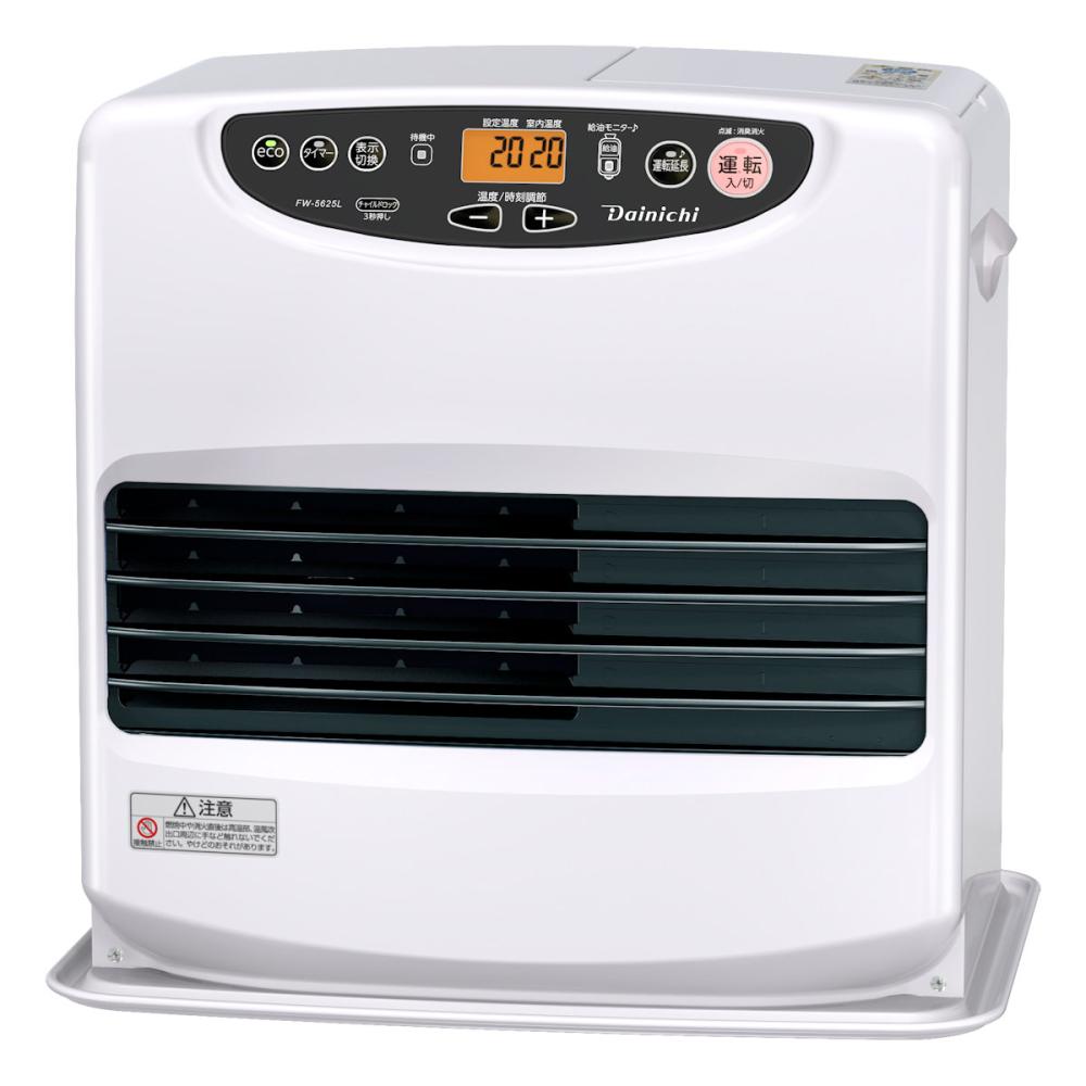 ダイニチ　石油ファンヒーター　木造１５畳　ムーンホワイト　ＦＷ－５６２５Ｌ（Ｗ）