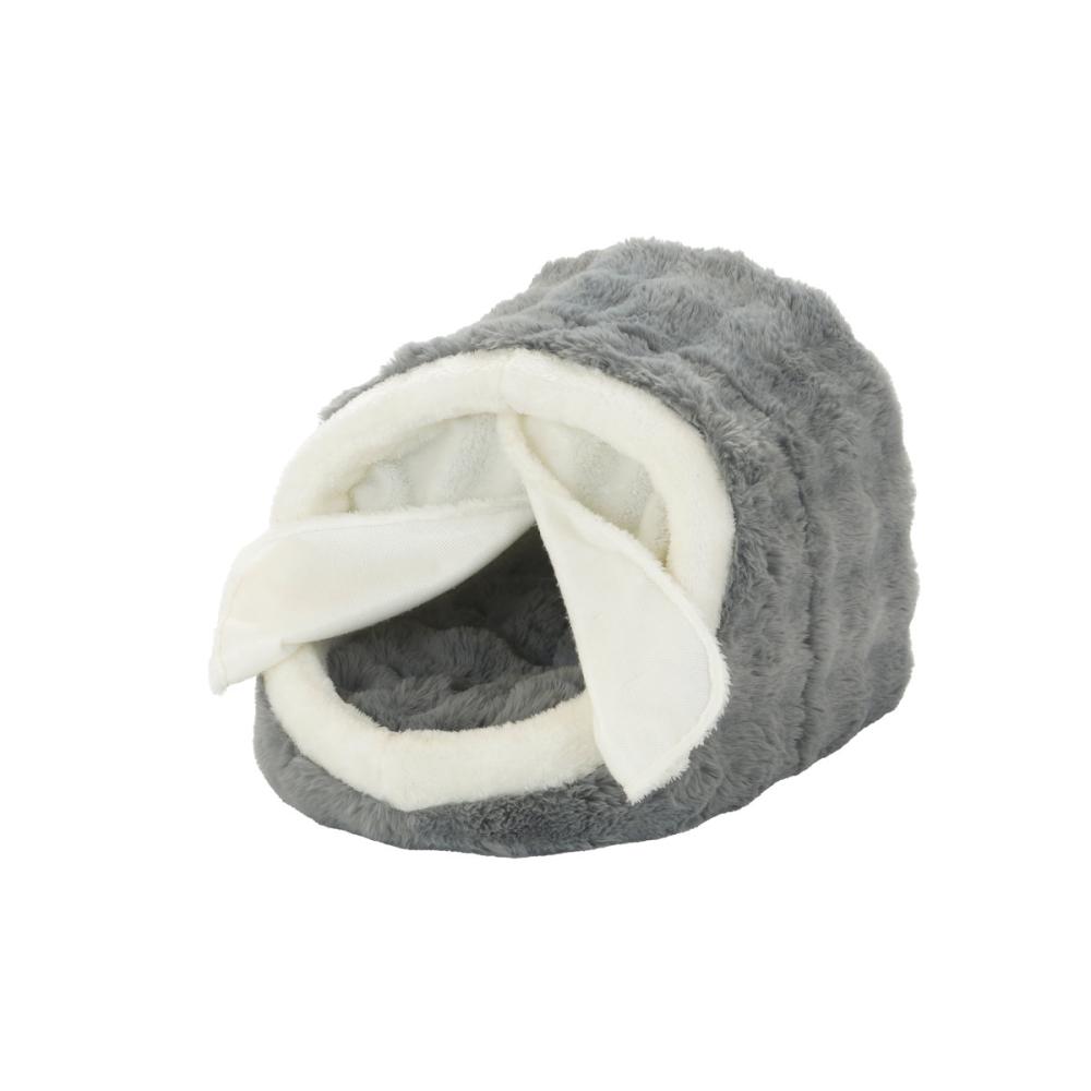 Petami 抗菌発熱 ぽこぽこかまくらドーム グレー