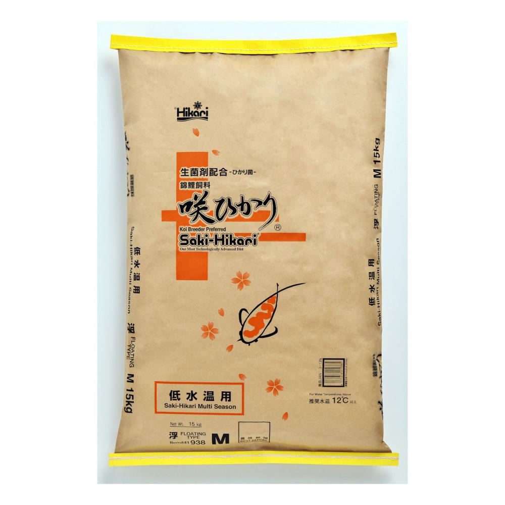 鯉のエサ　咲ひかり　低水温用　浮上　Ｍ　１５ｋｇ