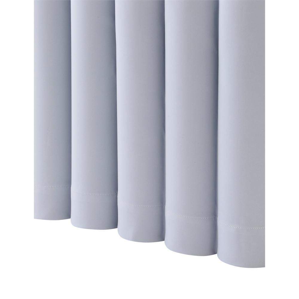 ドレープカーテン オーブ 1級遮光・防炎 ブルー BL 100×230cm 2枚組