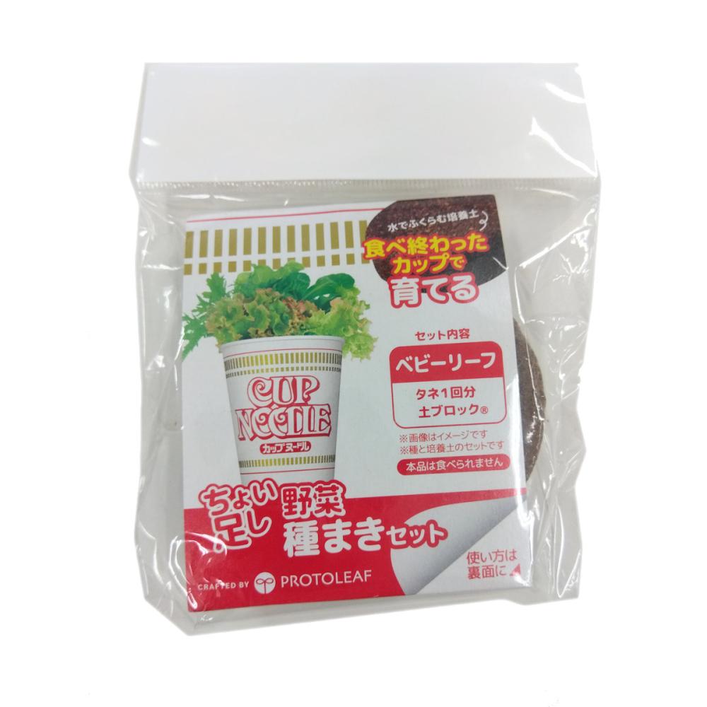 日清食品　ちょい足し野菜栽培キット　ベビーリーフ