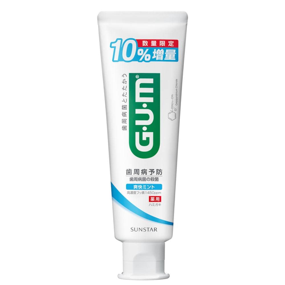 サンスター　ガム　デンタルペースト爽快　増量　１３２ｇ