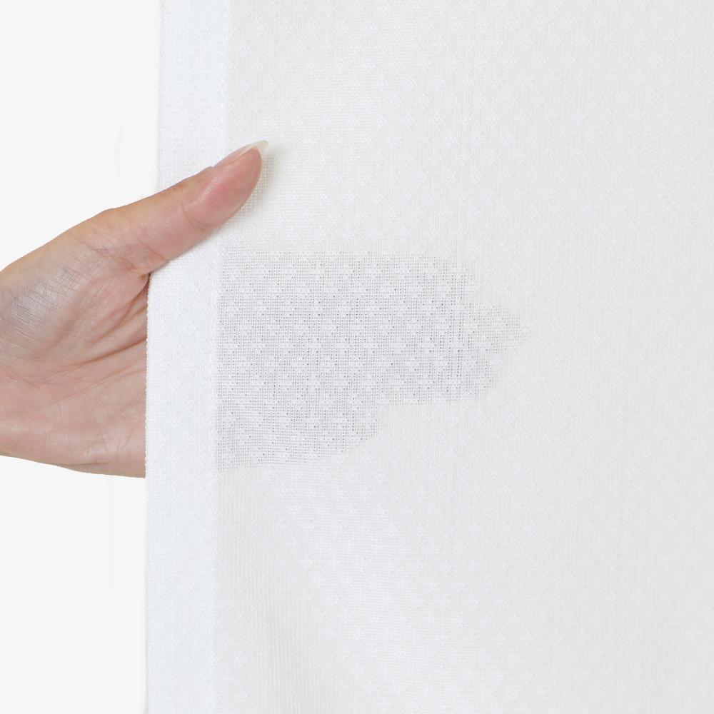 オーダーカーテン　レース　ポムレ　アイボリー　テイジン特殊繊維エコリエ使用