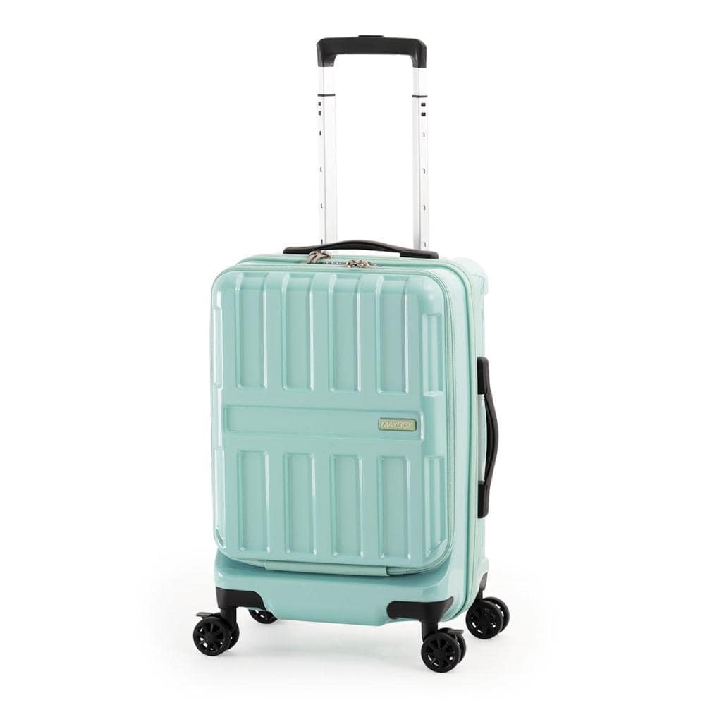 ハードキャリー フロントオープン 前開き型 36L ミントブルー