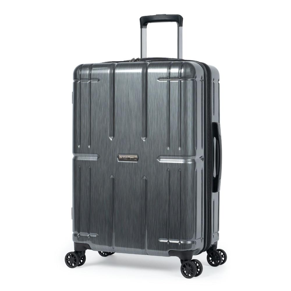 ハードキャリー　拡張機能付き　６５（拡張時７７）Ｌ　ガンメタブラッシュ　ＡＬＩ－０１１－２４Ｗ　ＧＭＴ