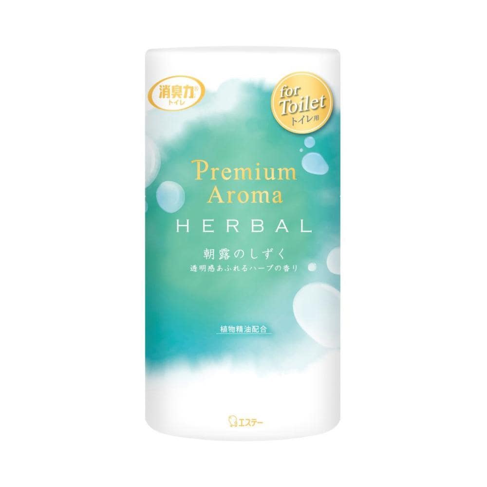 エステー　トイレの消臭力　Ｐｒｅｍｉｕｍ　Ａｒｏｍａ　朝露のしずく　４００ｍＬ