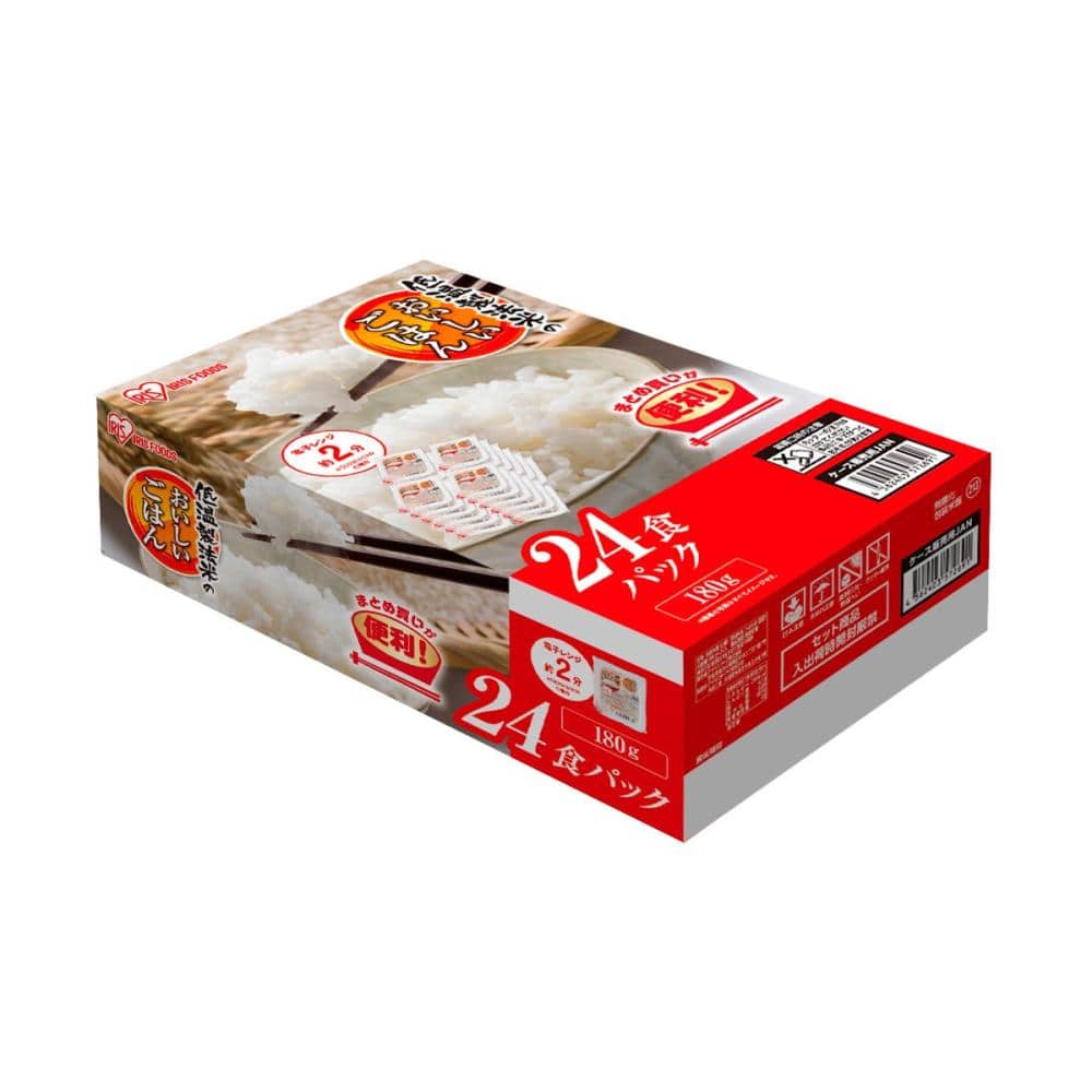 アイリスフーズ ケース専売パックごはん 180g×24個入り