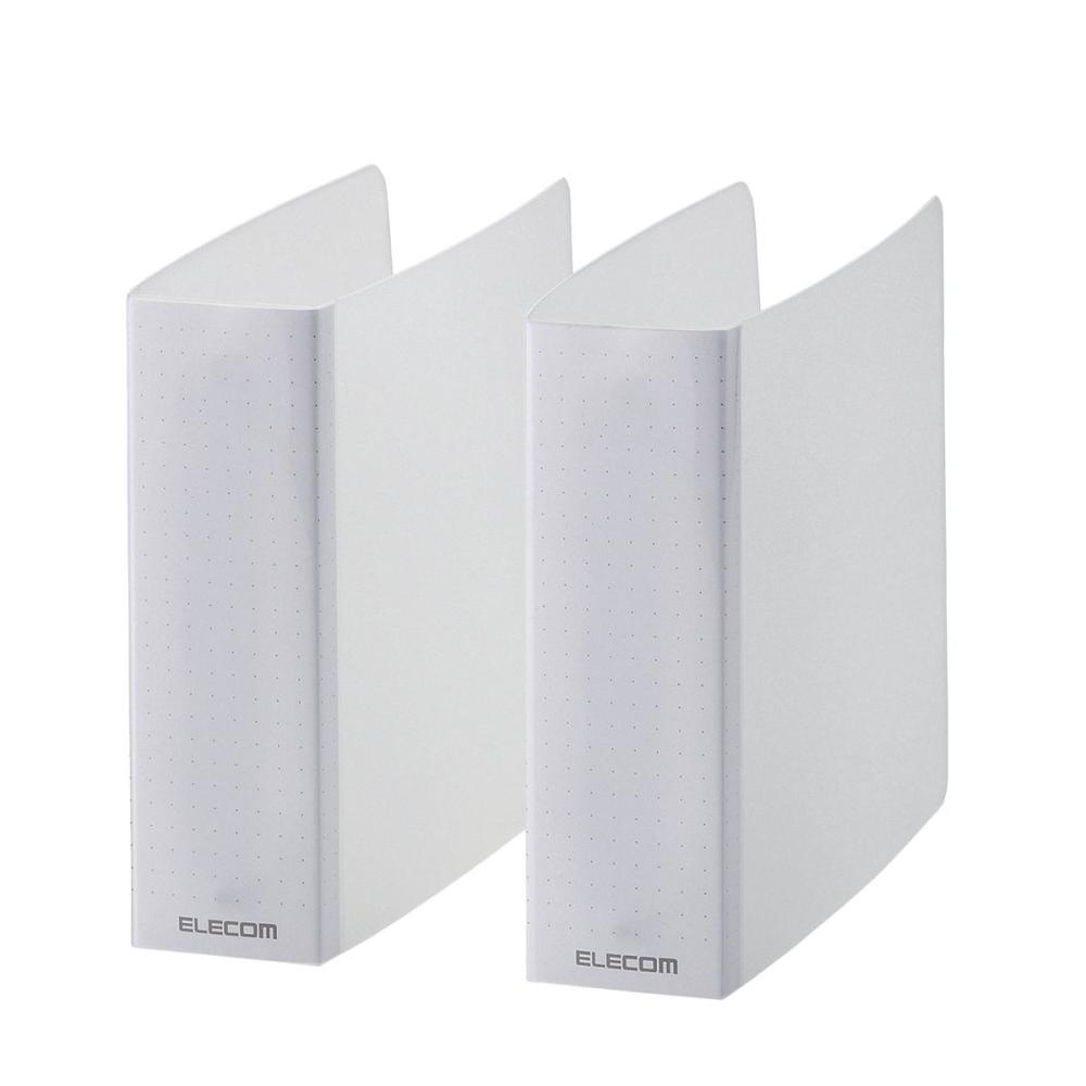 エレコム DVD・CD不織布ケース専用ファイル 2冊入り CCD-B01WCR