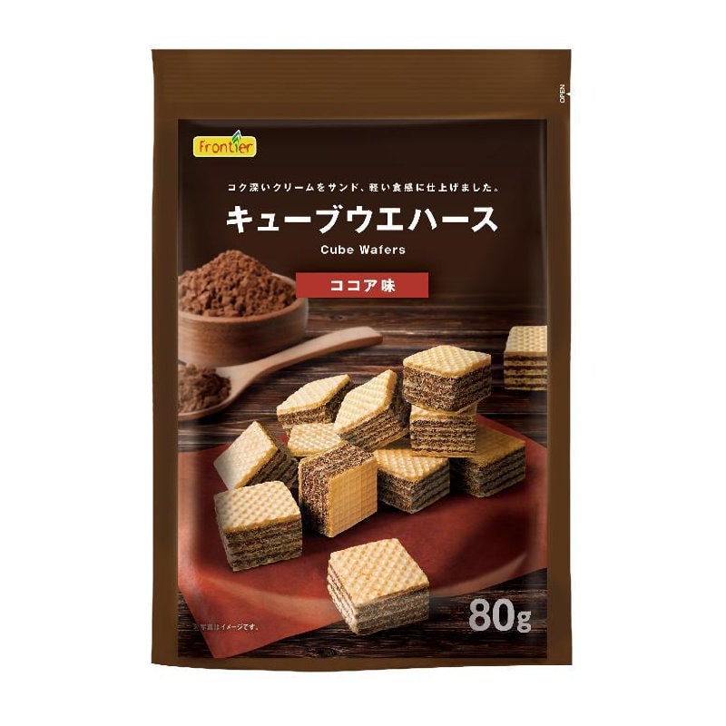 エヌエス キューブウエハース ココア味 80g
