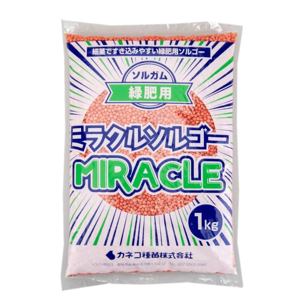 【早期予約・緑肥】　ソルガム　緑肥用ミラクルソルゴー　１ｋｇ