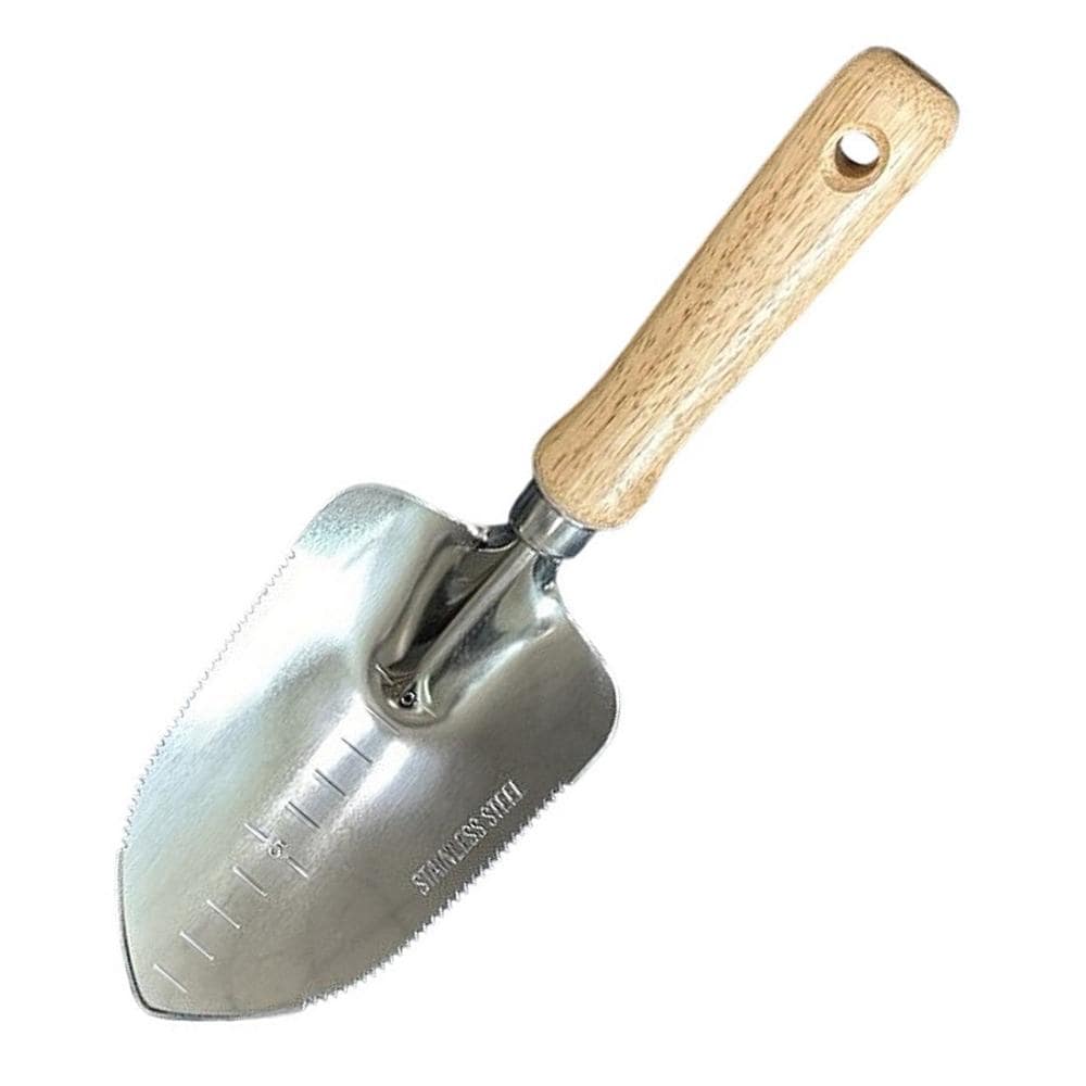 ギザ刃付き移植ごて　大