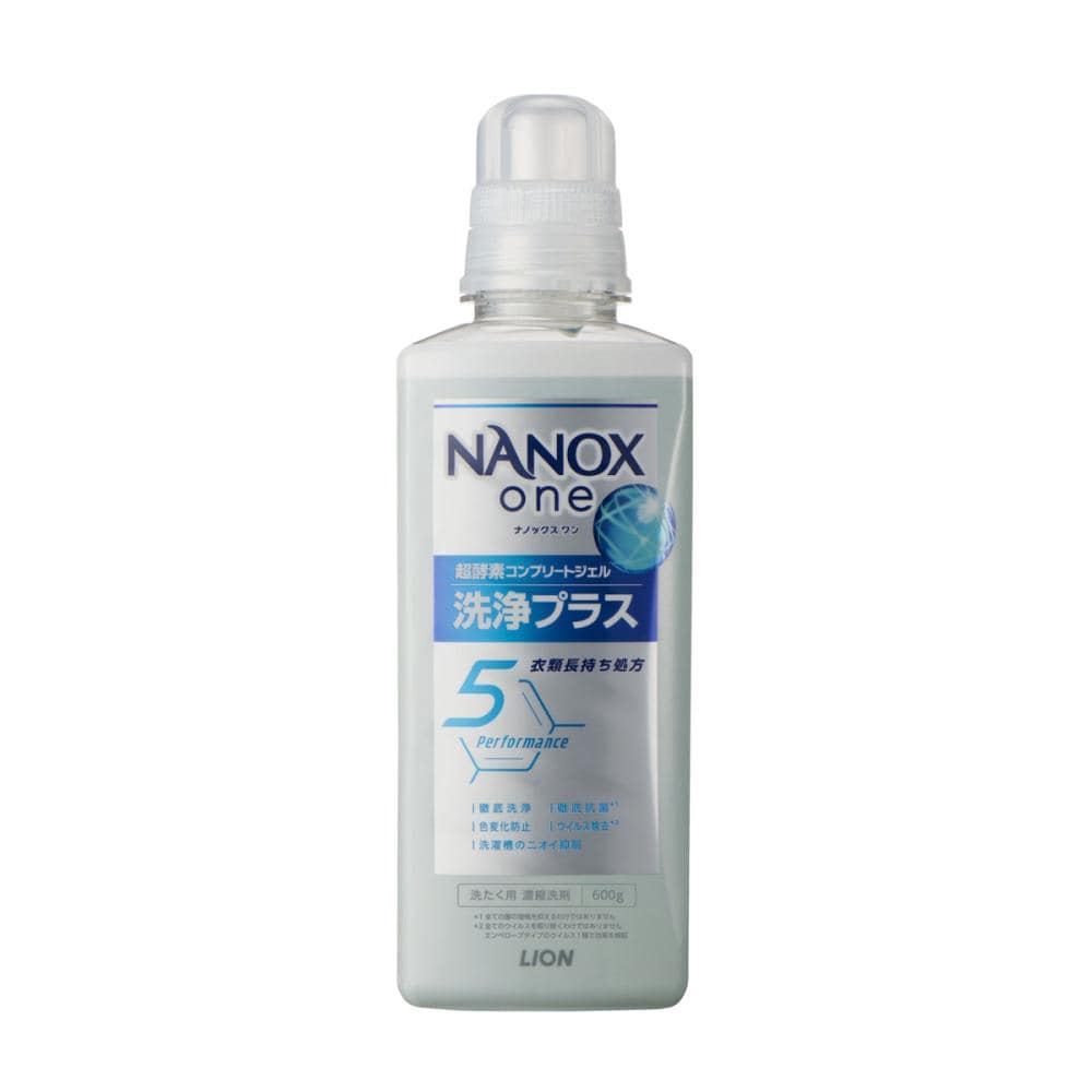 ライオン　ＮＡＮＯＸｏｎｅ　洗浄プラス　本体　大　６００ｇ