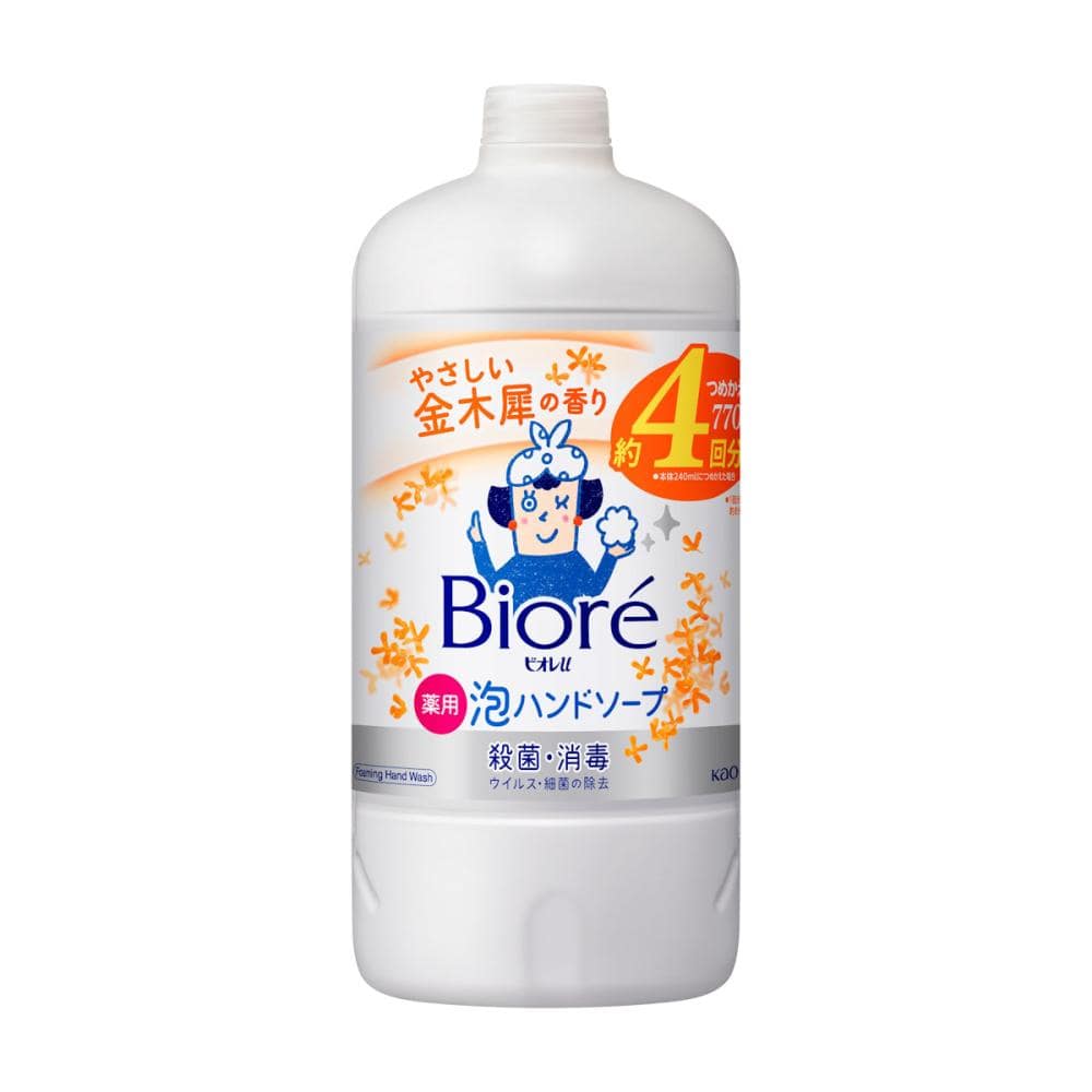 花王 ビオレu 泡ハンドソープ 金木犀 詰め替え用 770mL