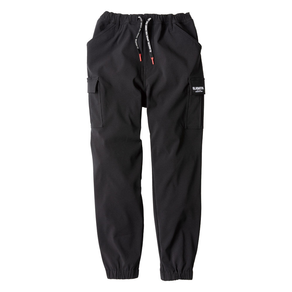 コーコス信岡　グラディエーター　４ＷＡＹストレッチライトウォーム　ジョガーカーゴパンツ　ブラック　ＸＸＬ　Ｇ－２２１５