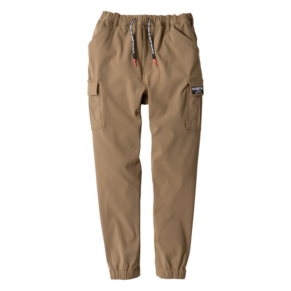 コーコス信岡　グラディエーター　４ＷＡＹストレッチライトウォーム　ジョガーカーゴパンツ　キャメル　ＸＸＬ　Ｇ－２２１５