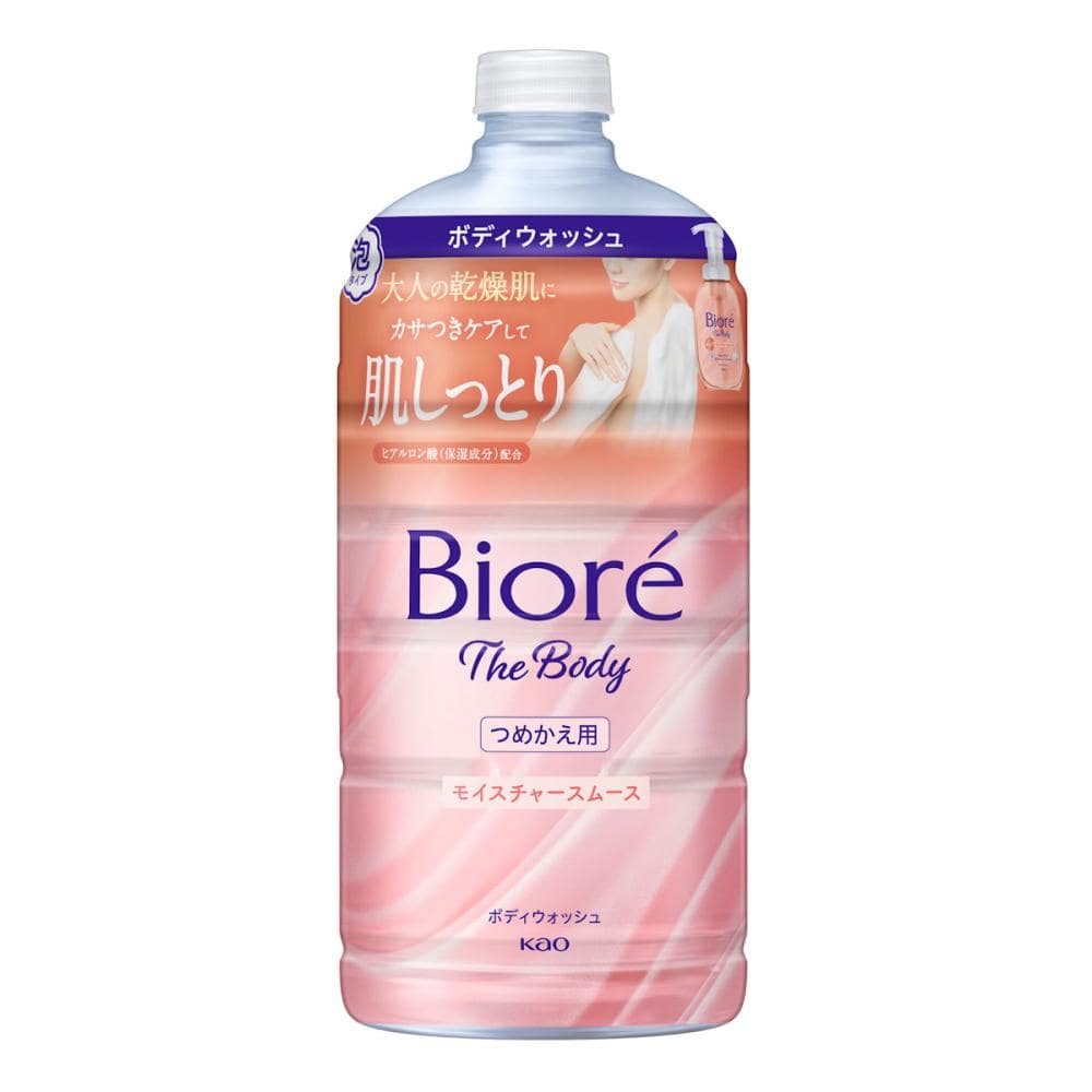 花王 ビオレ ザ ボディ 泡タイプ モイスチャースムース 詰め替え用 740mL