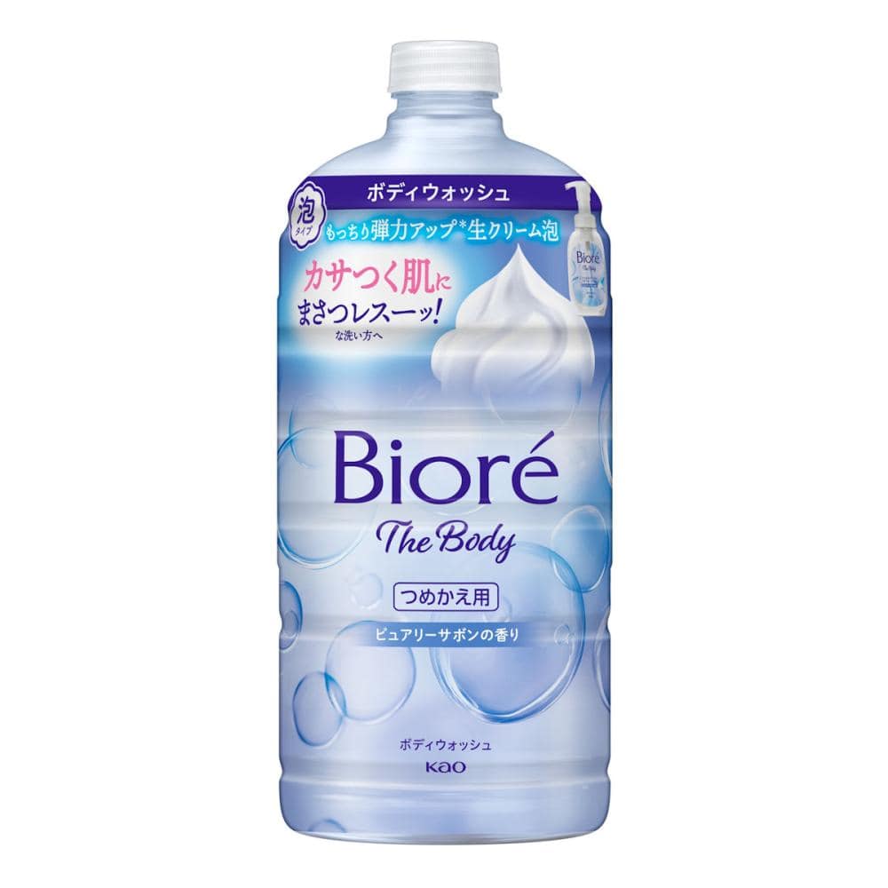 花王 ビオレ ザ ボディ 泡タイプ ピュアリーサボン 詰め替え用 780mL
