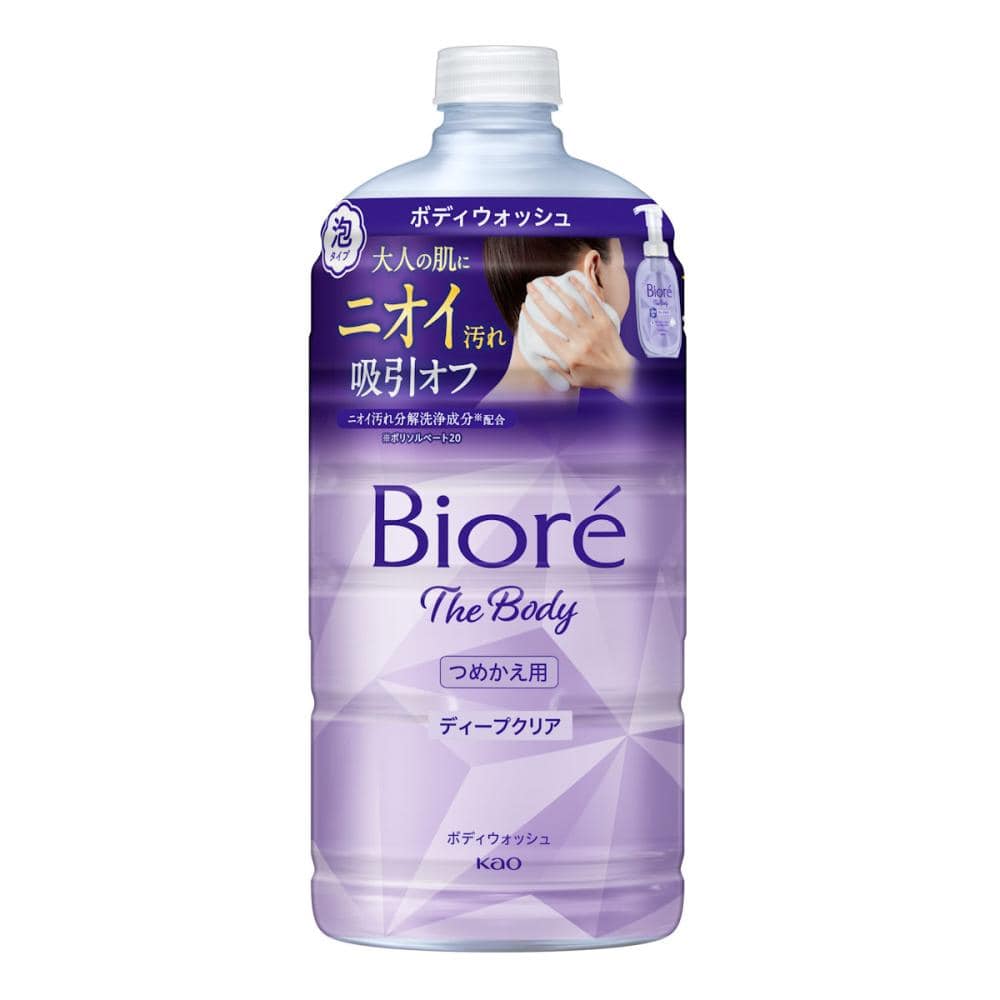 花王 ビオレ ザ ボディ 泡タイプ ディープクリア 詰め替え用 740mL