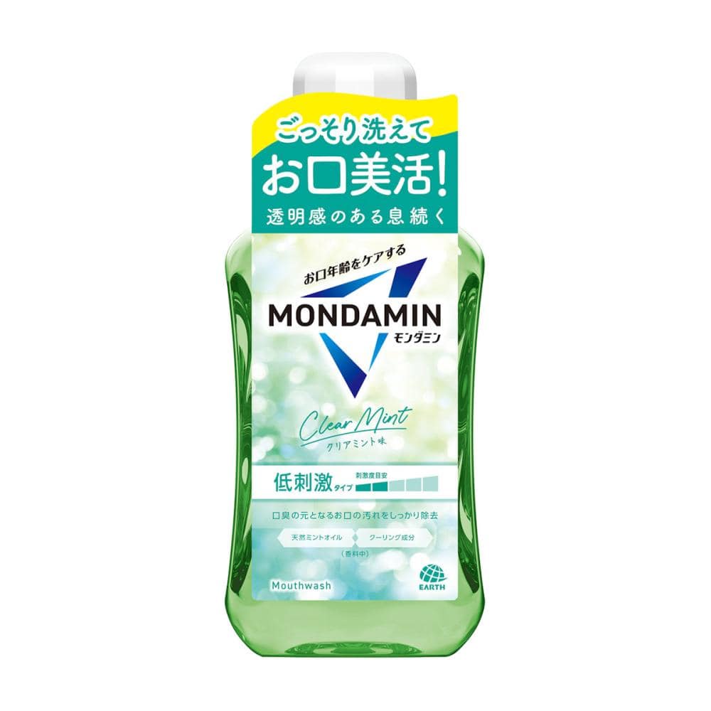 アース製薬 モンダミン クリアミント 600mL