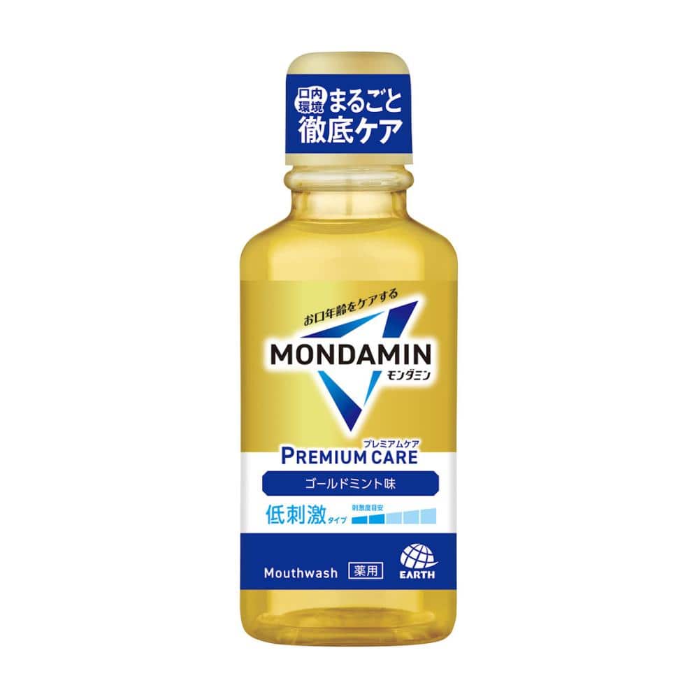 アース製薬 モンダミン プレミアムケア ゴールドミント 100mL