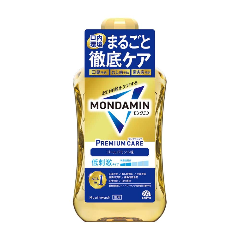 アース製薬 モンダミン プレミアムケア ゴールドミント 1000mL