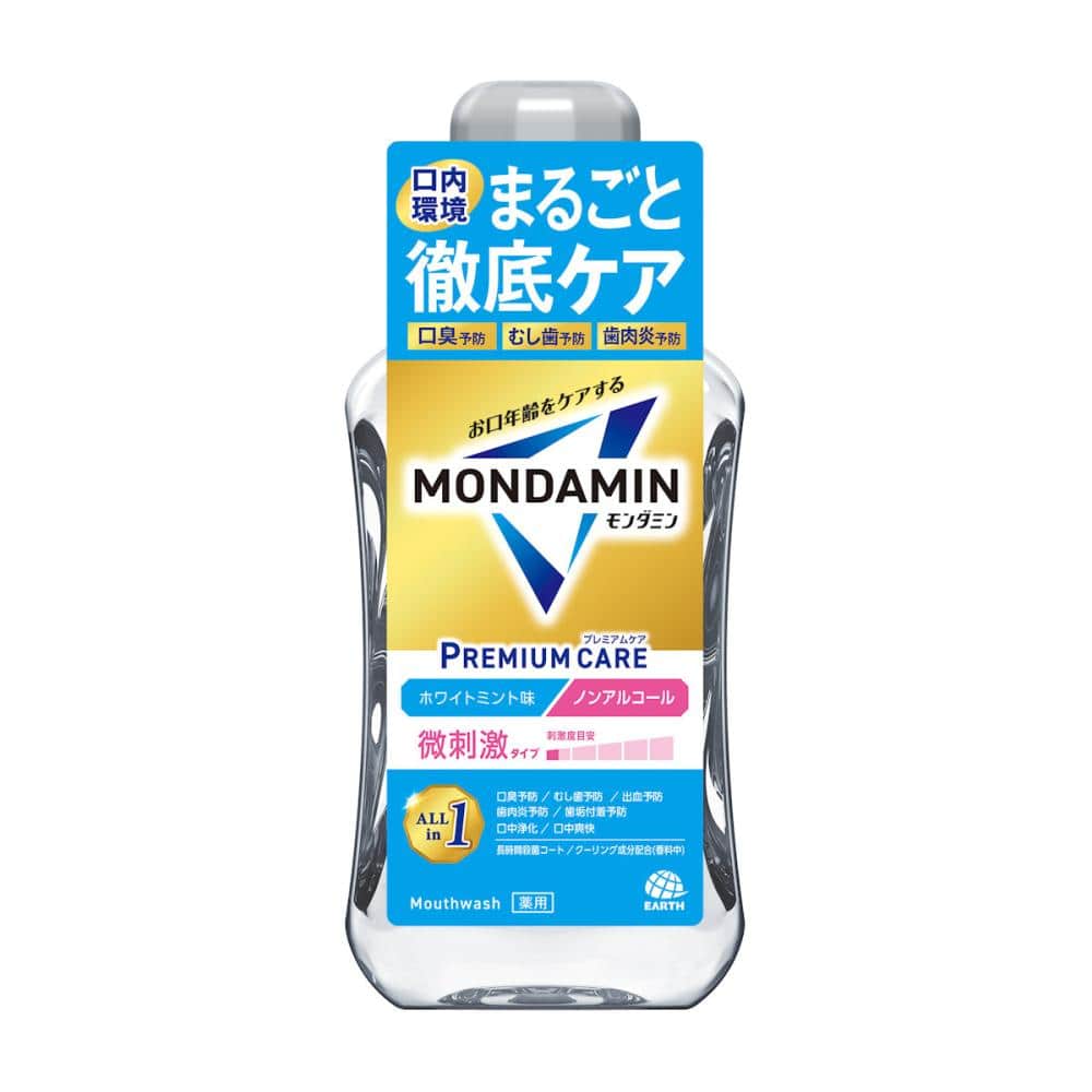 アース製薬 モンダミン プレミアムケア ホワイトミント 600mL