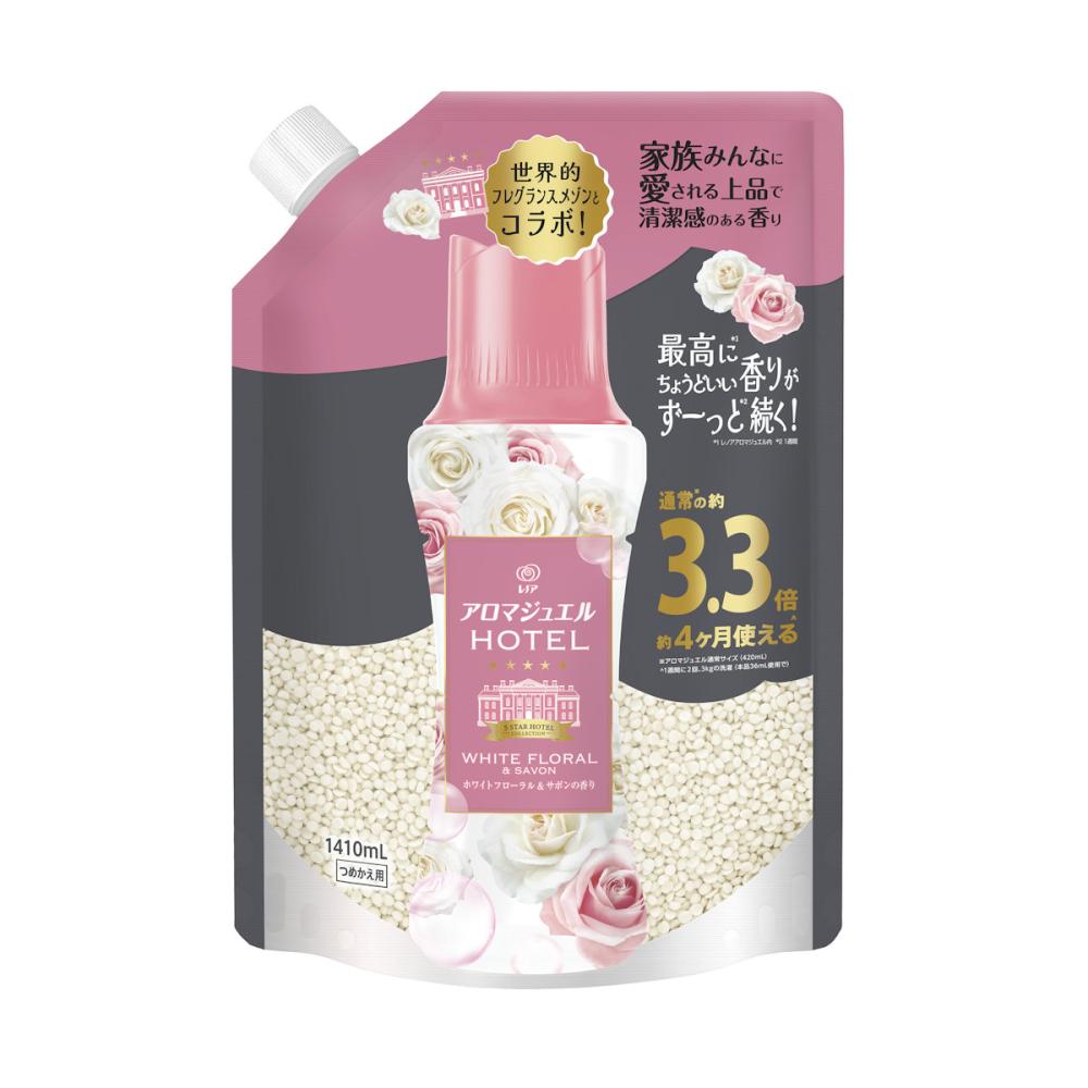 Ｐ＆Ｇ　レノア　アロマジュエル　フローラル＆サボンの香り　詰め替え用　超特大　１４１０ｍＬ