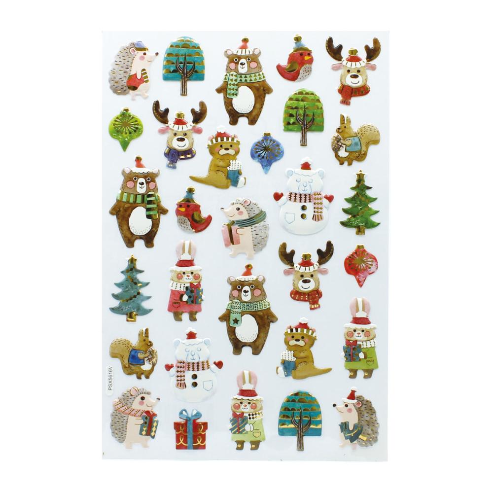 クッションデコシール　アニマルズ