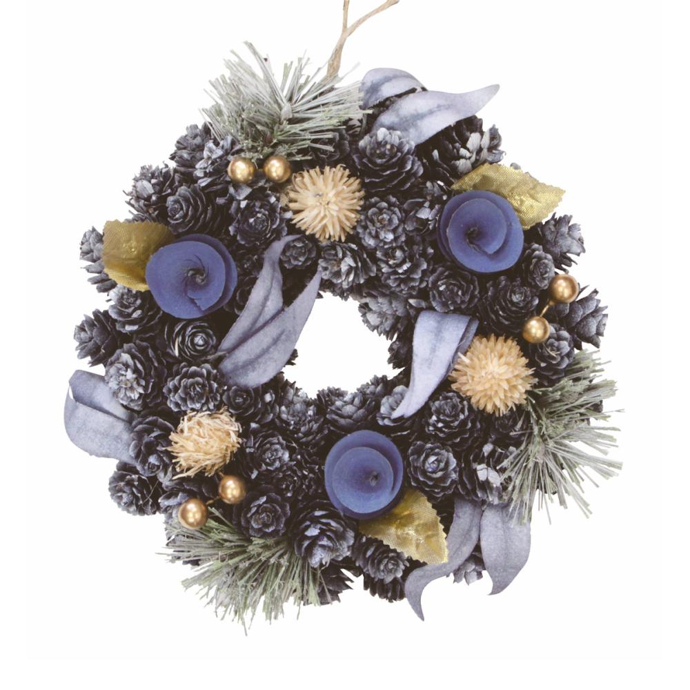 ナチュラルリース　ブルーネイチャー　１９ｃｍ