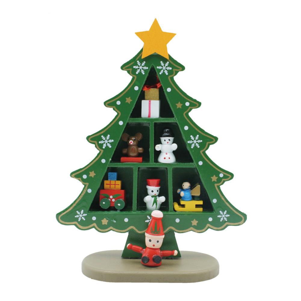 ウッドツリー　シェルフグリーン　１８．５ｃｍ