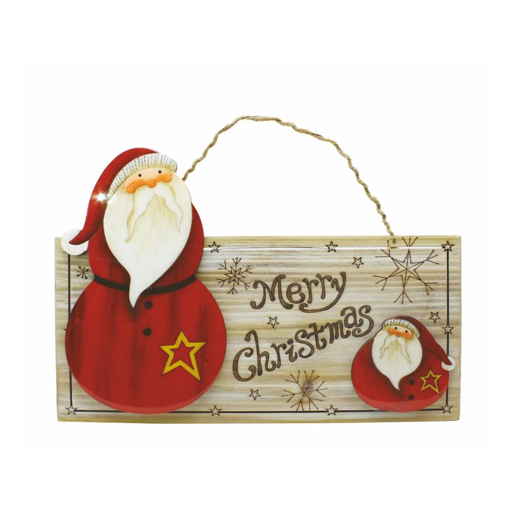 グロスウッドデコ　サンタプレート　２７ｃｍ