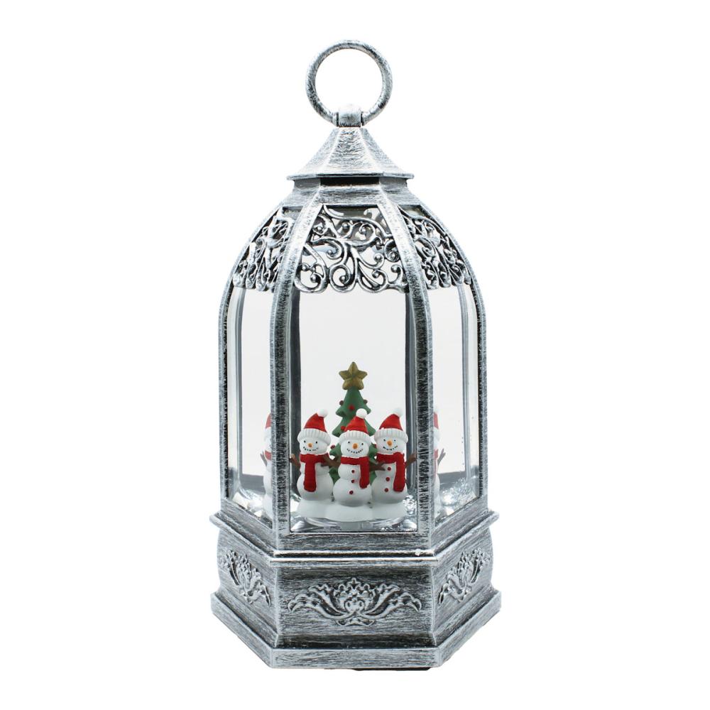 バブルＬＥＤライト　六角スノーマンズ