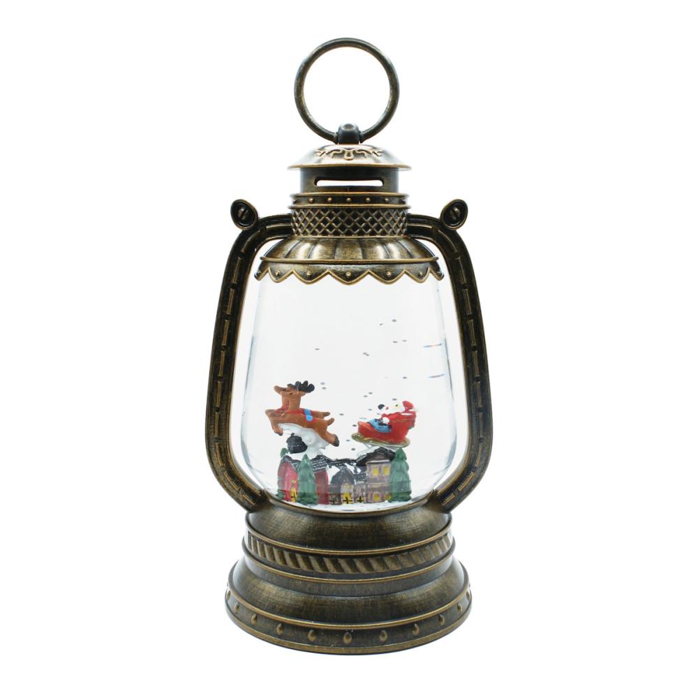 バブルＬＥＤライト　ランタン型　サンタトナカイ