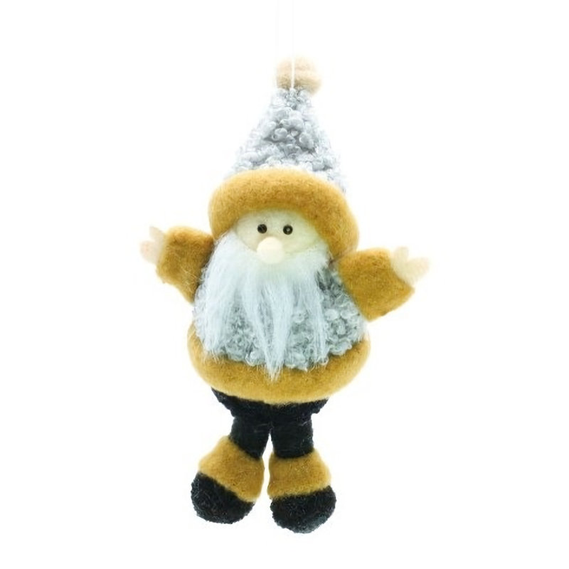 ドールサンタ　グレー　１３ｃｍ