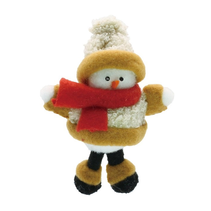 ドールスノーマン　ベージュ　１１ｃｍ