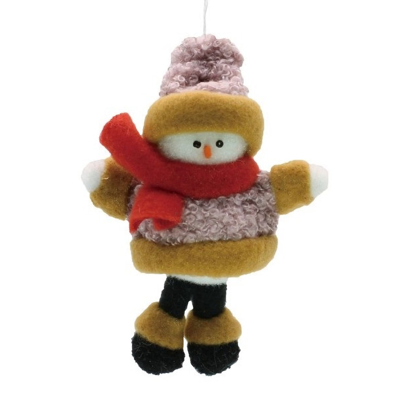 ドールスノーマン　ピンク　１１ｃｍ