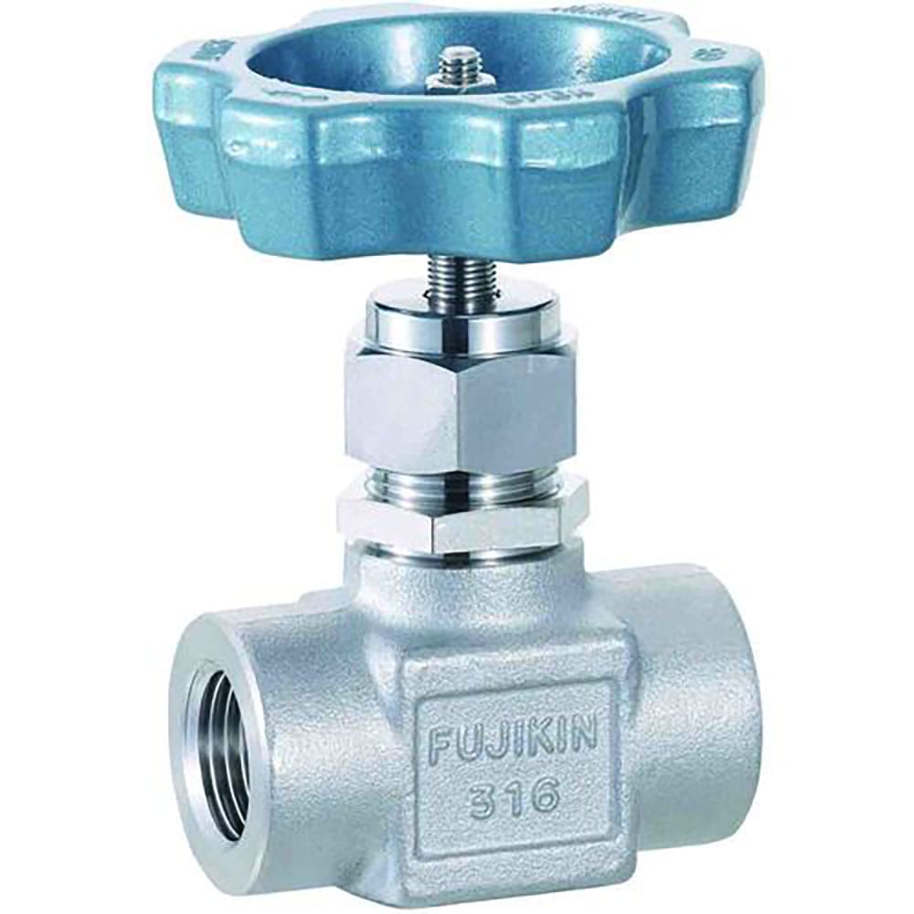 Ｆｕｊｉｋｉｎ　ＳＵＳ鋼製ニードルストップバルブＵＳ１２７ＰＢＲ　ＵＳ－１２７ＰＢ－Ｒ＿