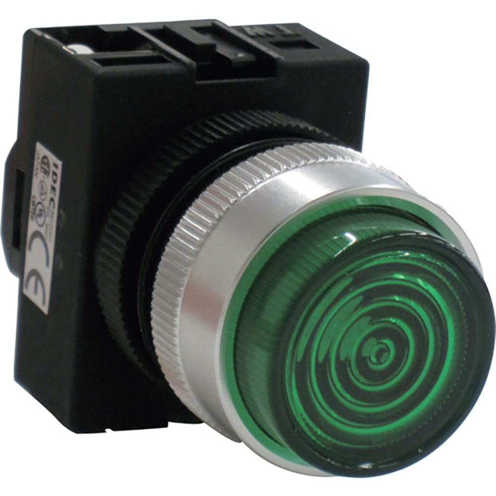 IDEC Φ22丸突形表示灯 APW122DG_