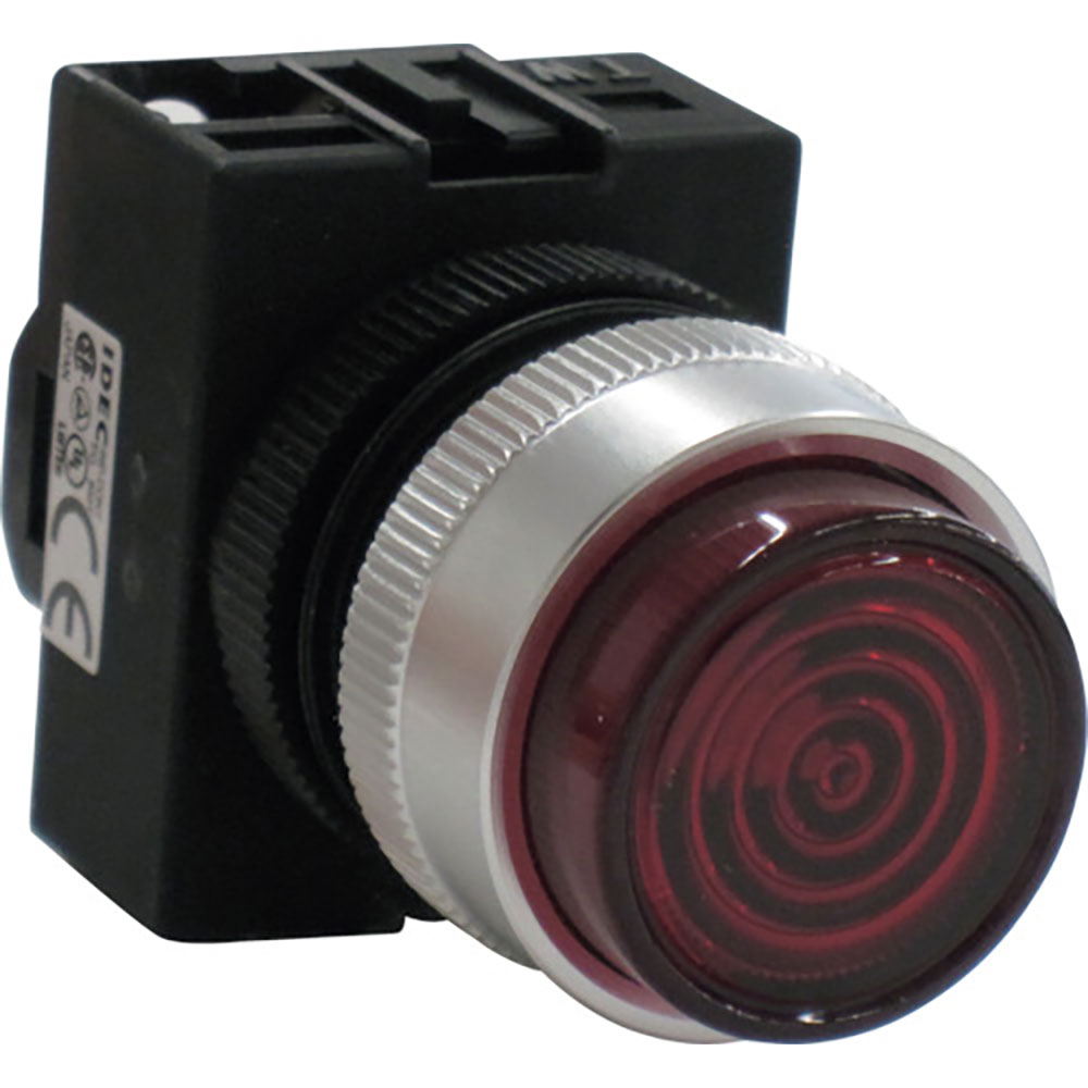 IDEC Φ22丸突形表示灯 APW122DR_