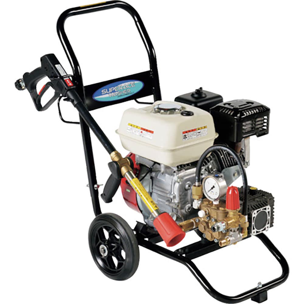 スーパー工業 エンジン式高圧洗浄機 SEC-3007-2N コンパクト&カートタイプ SEC-30_