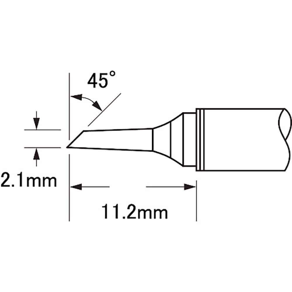 メトカル Metcal MFR-1110・2210シリーズ チップカートリッジ SFP-DRH42_